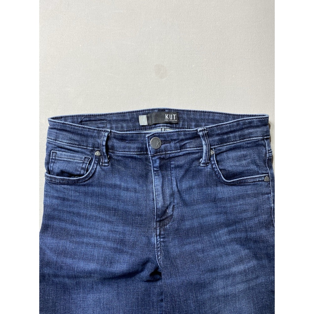 KUT From The Kloth Mia Toothpick Skinny Jeans High Rise Size 4